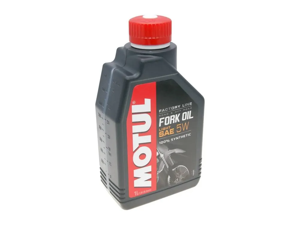 Vrácení Zdarma Tlumičový olej Motul Factory Line Road & Off Road light 5W 1L