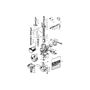 Nahradní díly karburátoru DellOrto PHBG Finální Výprodej