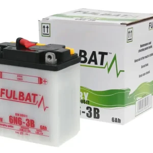 Luxusní Baterie Fulbat 6V 6N6-3B, včetně kyseliny