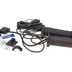 Jen Po Omezenou Doba Vyhřívané gripy Koso černá 130mm, scooter, moped, motorcycle