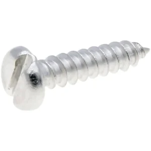 Luxusní Samořezný šroub kapotáže, nerez, 2.9x13mm plochý šroubovák