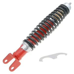 Dokud Zásoby Vydrží Zadní tlumič Carbone Sport 345mm červená / černá, Vespa 50-90-125 Primavera, ET3