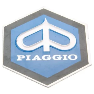 Znak Piaggio 31x36mm k nalepení, Vespa PK50, PK80 82-88 Přímo Od Výrobce