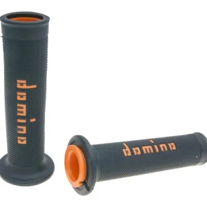 Gripy Domino A010 on-road černo - oranžové, otevřené Moderní