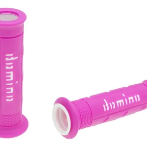 Pouze Dnes Gripy Domino A250 on-road růžovo - bílé, otevřené