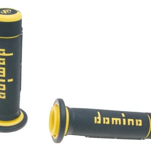 Gripy Domino A180 ATV plyn na páčku 22/22mm černo - žluté Zlevněný