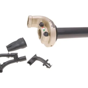 Rychlé Dodání Ovladač plynu, rychlopal Domino KRE 03 off-road 2.6°/ 45mm titanová, univerzální