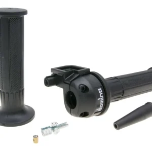 Časově Omezené Ovladač plynu, rychlopal sada Domino Moto 3.6°/ 74mm černá, univerzální