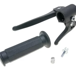 Nejlepší Volba Objímka brzdové páčky levá s páčkou dekompresoru a gripem, Piaggio Boxer, Bravo, Ciao, SI -1988