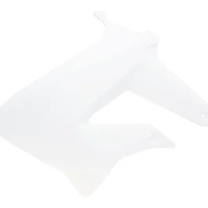 Ruční Výroba Boční plast levý OEM bílá, Derbi Senda 2011-, Gilera RCR, SMT 2011-