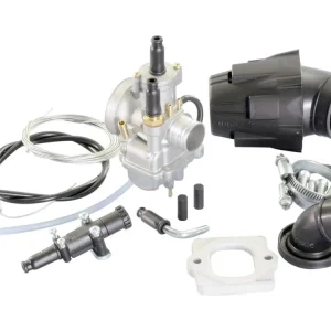 Koupit Online Karburátorový kit Polini 21mm, Aprilia, Derbi, Gilera, Italjet, Piaggio, Vespa 50ccm 2T