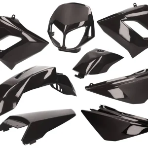 Sada plastů, černá, Derbi Senda DRD Racing -2010 Tovární Cena