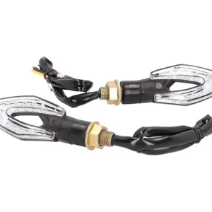 Sada blinkrů M10 LED, černý Mini Pouze Dnes