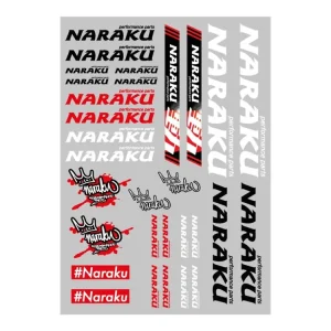 Výhodná Nabídka Sada samolepek Naraku 29.7x21cm 30ks