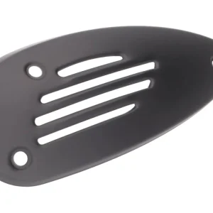 Super Cena Kryt výfuku OEM černá, Vespa GTS 300 i.e.Super, GTV 300 4T 4V E4