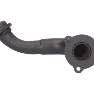 Koleno výfuku odškrcené, černé, Aprilia RS4 50 Euro4 2018- Vrácení Zdarma