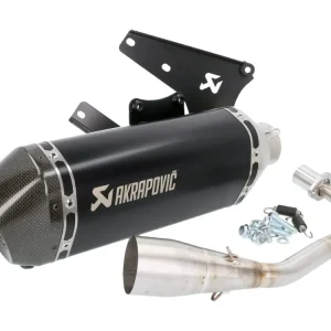 Výfuk Akrapovic Racing Line, Piaggio Liberty, Vespa Primavera, Sprint 125, 150cc iGet Euro4 Speciální Cena