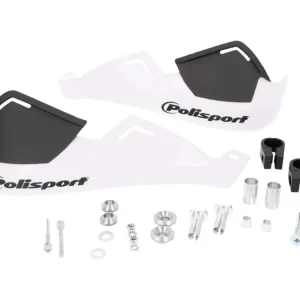 Prémiový Kryty páček Polisport Evolution Integral bílá, 22mm řidítka