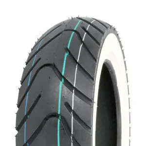 Pneu Kenda K413 100/80-10 52J TL bílý bok Velkoobchod