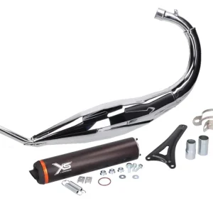 Trendový Výfuk Tecnigas XS chrom, Beta Truerba RR/RR 50 CE