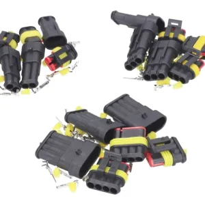 Pouze Dnes Sada vodotěsných konektorů 3x2, 3, 4-pin