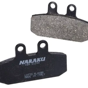 Brzdové destičky Naraku organic, Aprilia, Honda, Derbi, Malaguti Výprodej