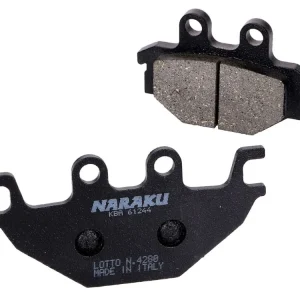 Brzdové destičky Naraku organic, Kymco KXR, Yamaha MT, SYM Lander Poslední Šance