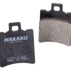 Brzdové destičky Naraku organic, Aprilia Malaguti MBK Piaggio Yamaha Aktuální