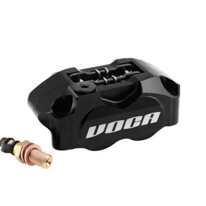 Brzdič 4-pístkový radiální VOCA Racing G-Force, černý Výhodná Nabídka