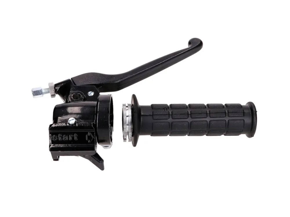 Značkový Ovladač plynu s páčkou brzdy, Simson S50, S51, S70, SR50, SR80