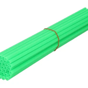 Sada krytů na paprsky 250mm, neonově zelená (36 ks) Ruční Výroba