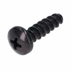 Šroub kapotáže OEM s křížovou hlavou černý 5x18 mm Autentický