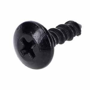 Celosvětová Doprava Šroub kapotáže OEM křížová hlava černý 3,5x13 mm