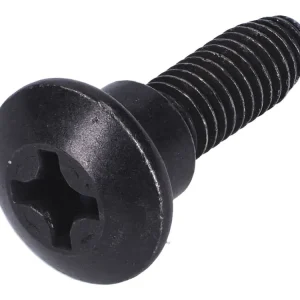 Šroub kapotáže s přírubou OEM M6x22 s křížovou hlavou černý Záruka V Ceně