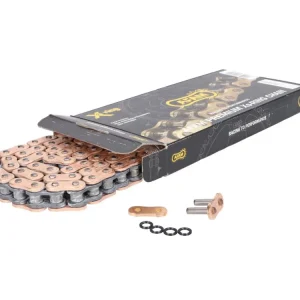 Cenově Výhodný Řetěz AFAM XS-Ring hyper zesílený zlatá - 525 XHR3 x 112