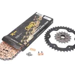 Zlevněný Řetězová sada AFAM hyper zesílený 17/38z, KTM 1290, 1290 R Super Duke