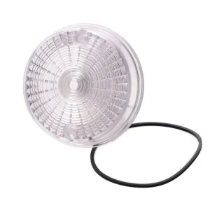 Sklíčko zadního blinkru 80mm bílé, Simson S50, S51, S70, SR50, SR80, MZ TS 250, ETZ 125, ETZ 150, ETZ 250 Ověřený