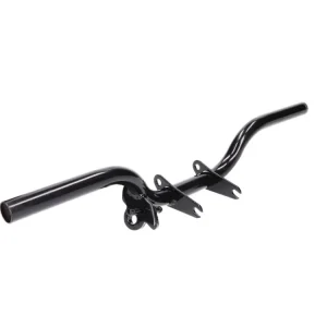 Luxusní Držák stupaček s úchytem na boční stojan černý Simson S50, S51, S70, S53, S83