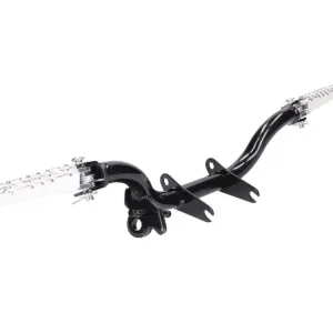 Autentický Držák včetně stupaček s úchytem na boční stojan černý Simson S50, S51, S70, S53, S83