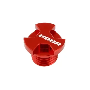 Zátka oleje VOCA CNC červená, Derbi EBE, EBS, D50B Bezpečná Platba