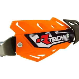 Horká Nabídka RACETECH (RTECH) kryty páček FLX ATV/QUAD barva oranžová (se 3 typy úchytů na řídítka)