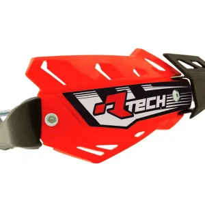 RACETECH (RTECH) kryty páček FLX ATV/QUAD barva červená (se 3 typy úchytů na řídítka) Limitovaná Edice