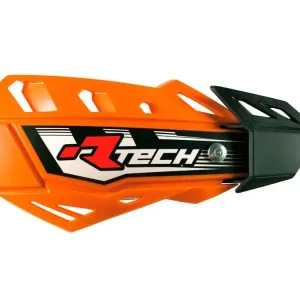 Přímo Od Výrobce RACETECH (RTECH) kryty páček FLX CROSS/ENDURO barva oranžová (se 2 typy držáků na řidítka a rukojeti)