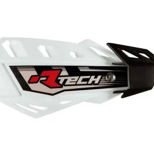 RACETECH (RTECH) kryty páček FLX CROSS/ENDURO barva bílá (se 2 typy držáků na řidítka a rukojeti) Exkluzivní
