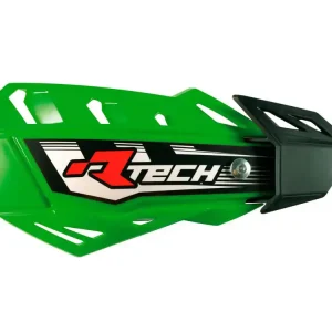 Sezónní Sleva RACETECH (RTECH) kryty páček FLX CROSS/ENDURO barva zelená (se 2 typy držáků na řidítka a rukojeti)