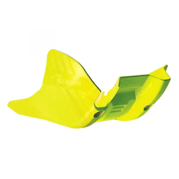 RACETECH (RTECH) kryt motoru z technopolymeru HUSQVARNA TC 250 17-18, TE 250/300 17-18, TX 250/300 17-18 barva žlutá - Víkendová Akce