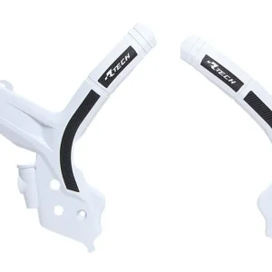 RACETECH (RTECH) kompletní kryty rámu BI-mateRIAL SUPER GRIP KTM SX 125/150/250 19-21, SXF 250/350/450 19-21, SXF 450 18-21, EXC/EXCF 150/250/350/450 20-21 barva bílá černá Hromadná Objednávka