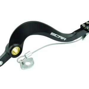SCAR závodní páka zadního brzdy YAMAHA YZ 250F 24-25, YZ 450F 10-25 WRF 450 12-23, WR 250F 25, WR 450F 12-24, YZ 450FX 16-24 barva černá Akční Cena