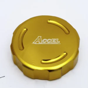 Novinka ACCEL kryt brzdové pumpy barva zlatá -
