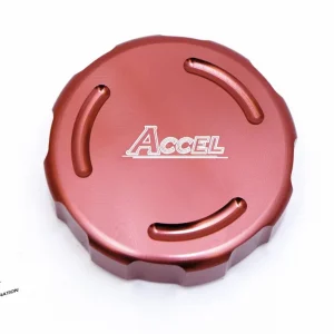 ACCEL kryt brzdové pumpy barva červená - Velkoobchod